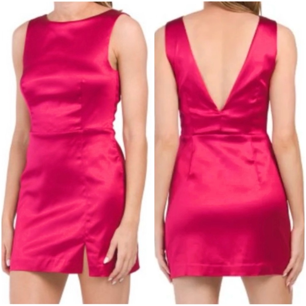 House of Harlow 1960 NWT Sleeveless Satin Mini Dress
